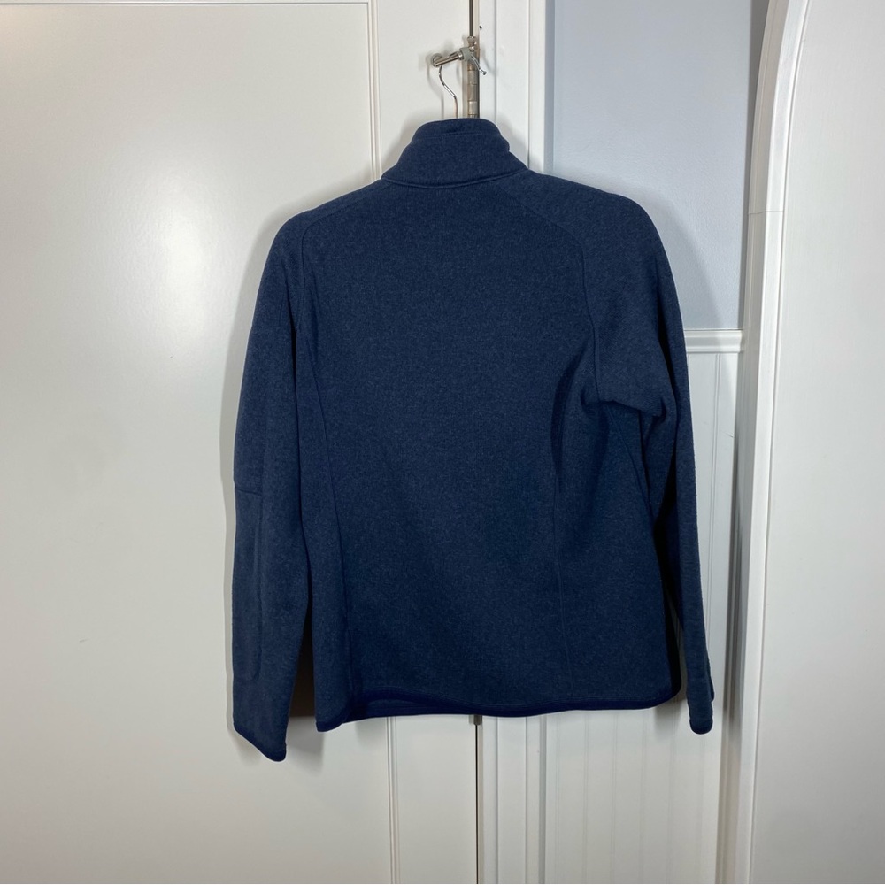 Patagonia Better Sweater Fleece Pullover 1/4 Zip Blue Size large fall winter - Picture 6 of 7